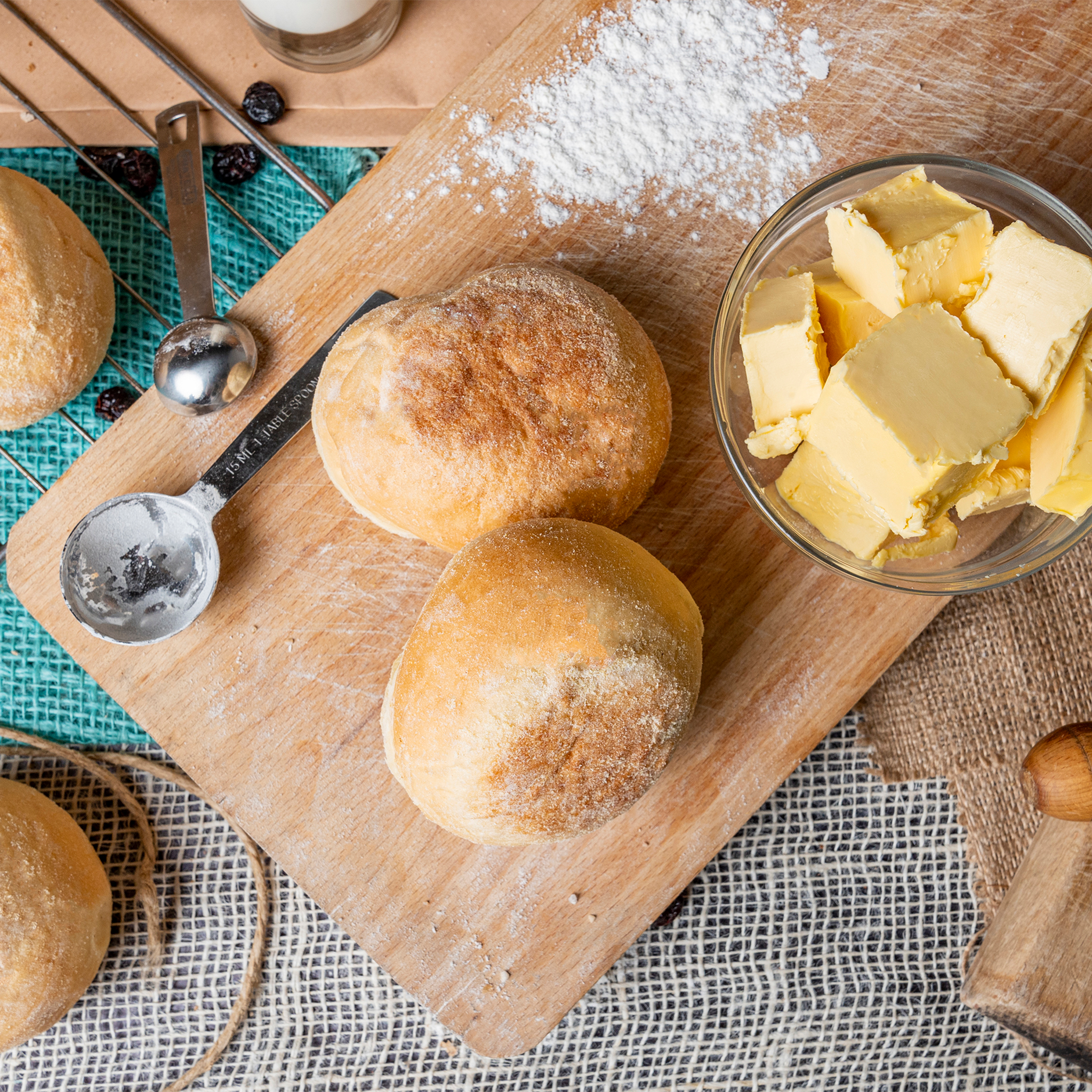 Classic English Muffins Bread