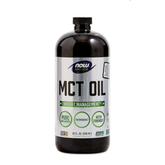 مكمل غذائي للتخسيس بزيت MCT من ناو فودز، 946 مل