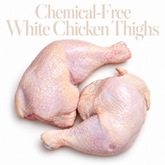 Chemical-Free White Chicken Thighs 500g by Emosha | أوراك دجاج طبيعي خالي من الهرمونات500جرام