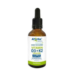 Aportha D3 + K2 Vitamin (1,000 IU, 50ml) by Holistica - vegan supplement for immunity, bones & heart health.