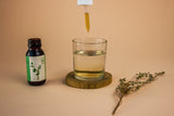 Be.do Oregano Tincture bottle with ingredients list - wild Sinai oregano and vegetable glycerin extract