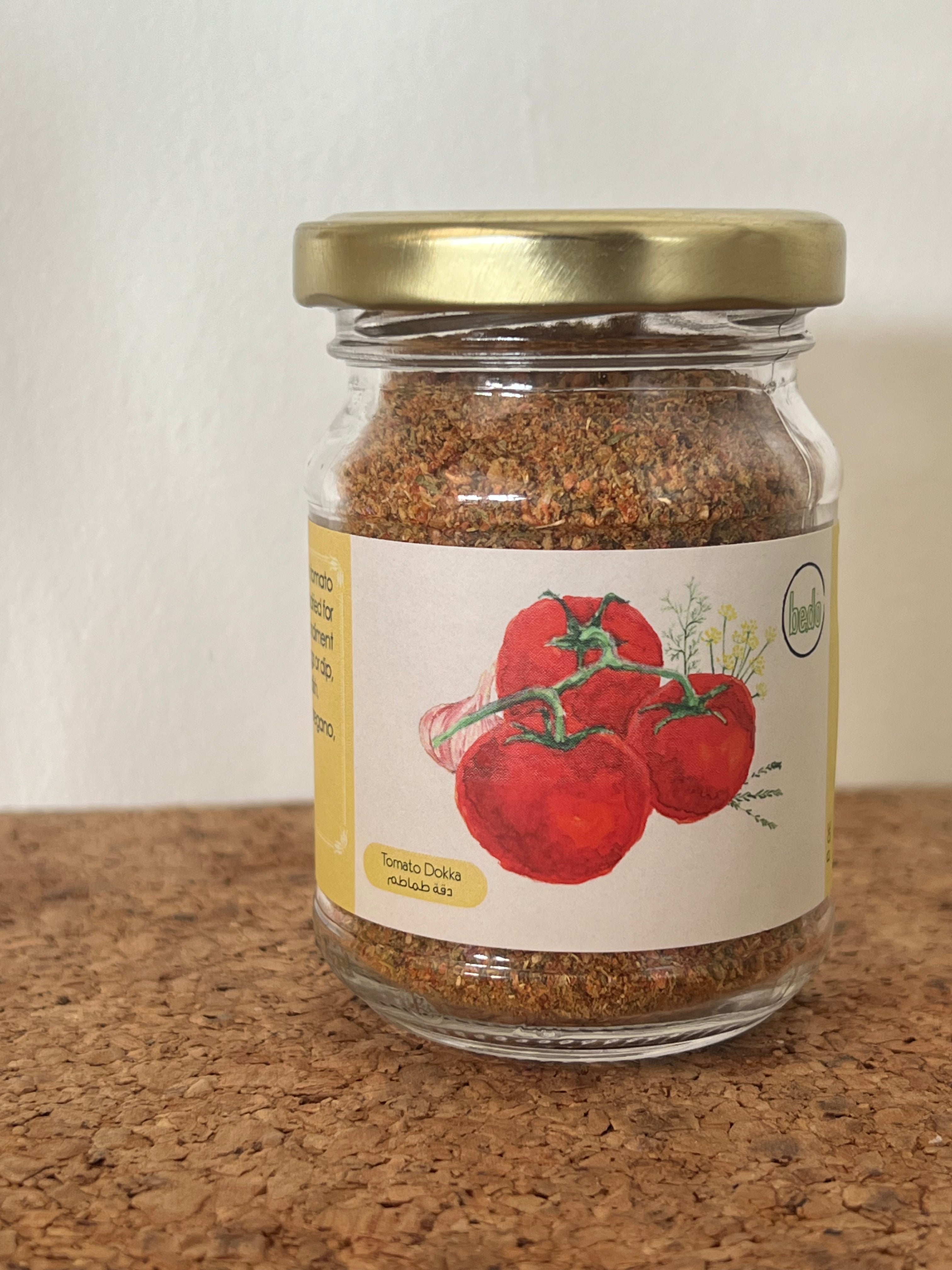 Be.do Tomato Dokka – Organic sun-dried tomato & herb spice blend from Sinai’s Bedouin farmers, Egypt