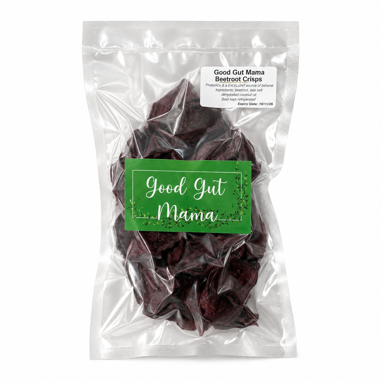 Beetroot Crisps by Good Gut Mama | رقائق البنجر من جود جت ماما