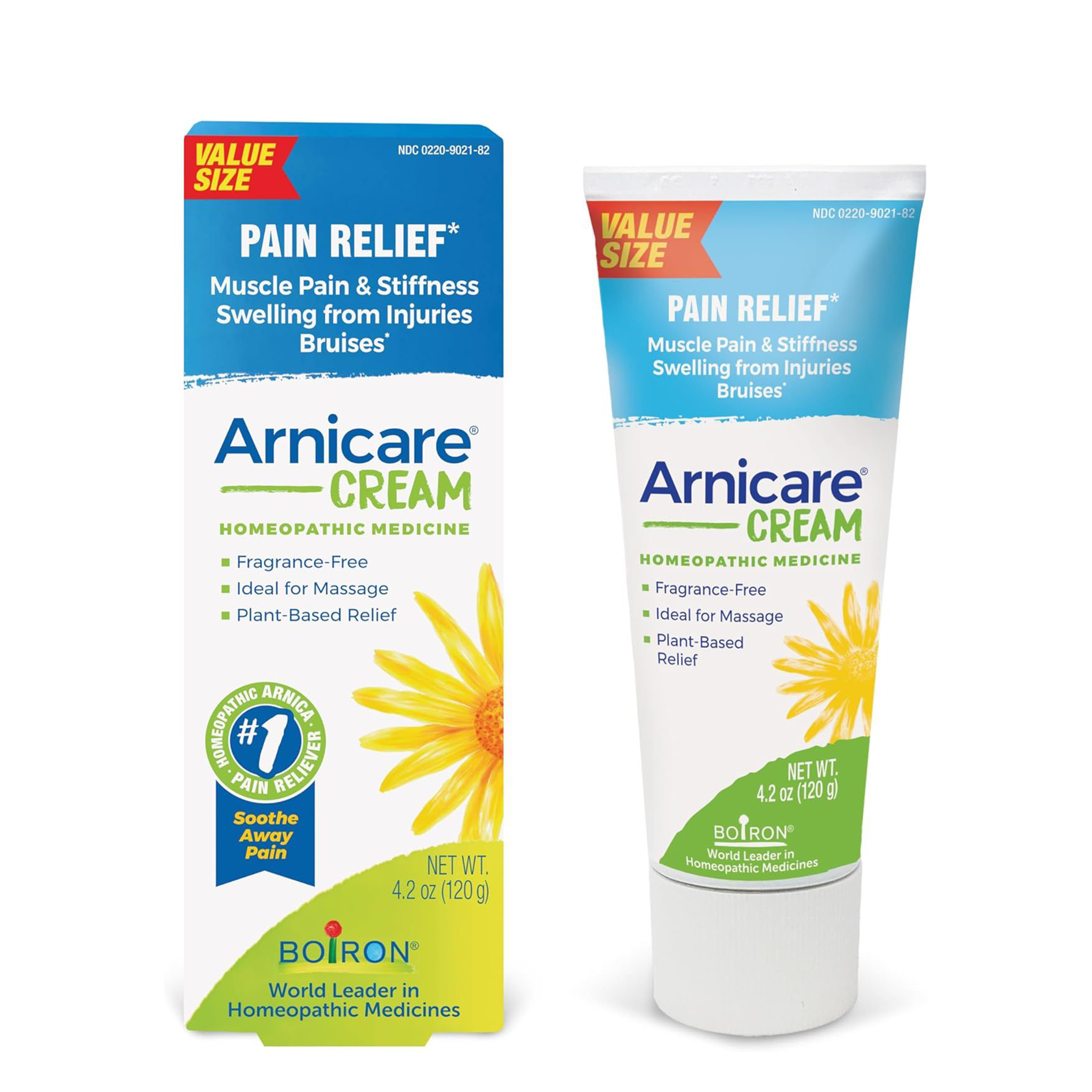 Boiron Arnicare Cream for soothing muscle and bruise relief, available in Egypt.
