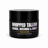 jar of whipped tallow by caveman unscented