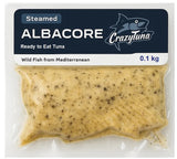 Crazy Tuna Steamed Tuna In Olive Oil Can – Premium Tuna Packed In Extra Virgin Olive Oil.