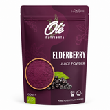 Elderberry Juice Powder by Ole 100g | مسحوق البيلسان العضوي 100 جرام