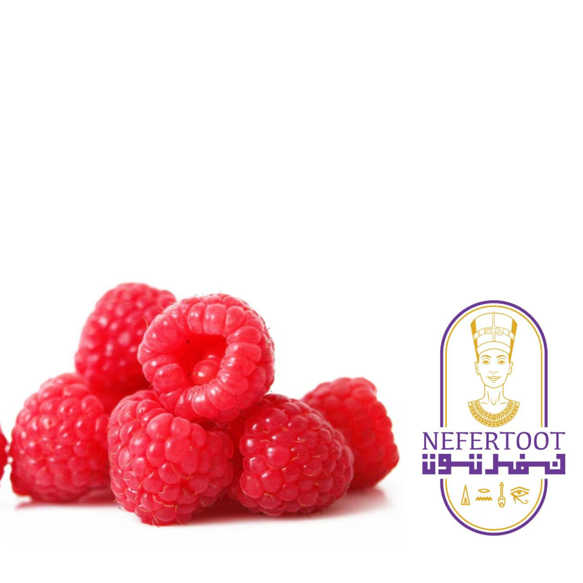 Fresh Pesticide-Free Raspberries (125g) by Nefertoot – Egyptian-Grown Antioxidant Berries