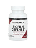 Kirkman Biofilm Defence supplement bottle for digestive and gut wellness, available at El Meraki Egypt.