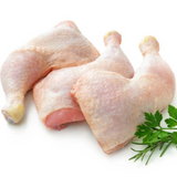 Kokona Pasture-Raised Bone-In Chicken Thighs – Vacuum-sealed frozen thighs from Egyptian pasture-raised chickens