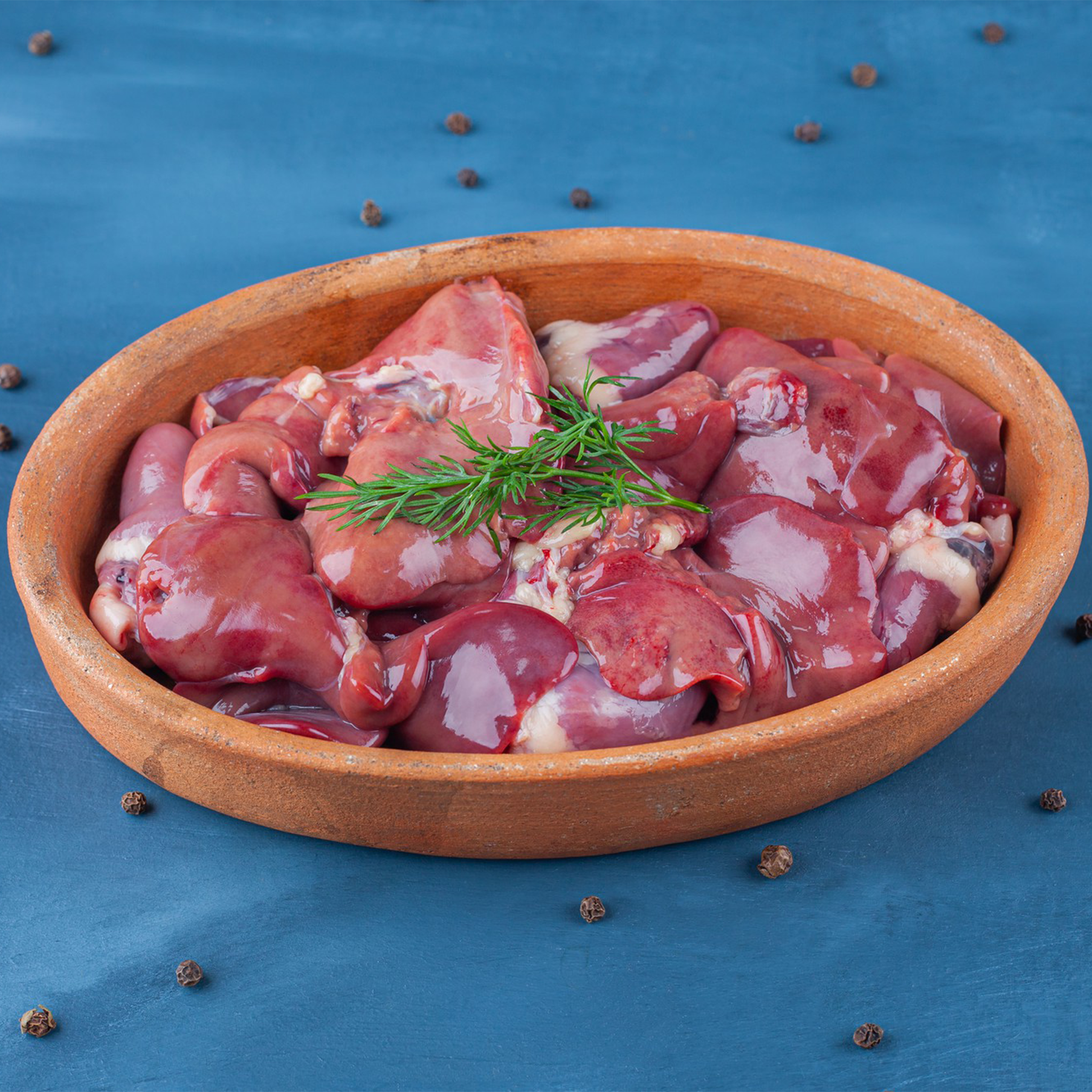 Kokona Pasture-Raised Chicken Liver from Egyptian farms – nutrient-dense, perfect for pâtés and traditional cooking