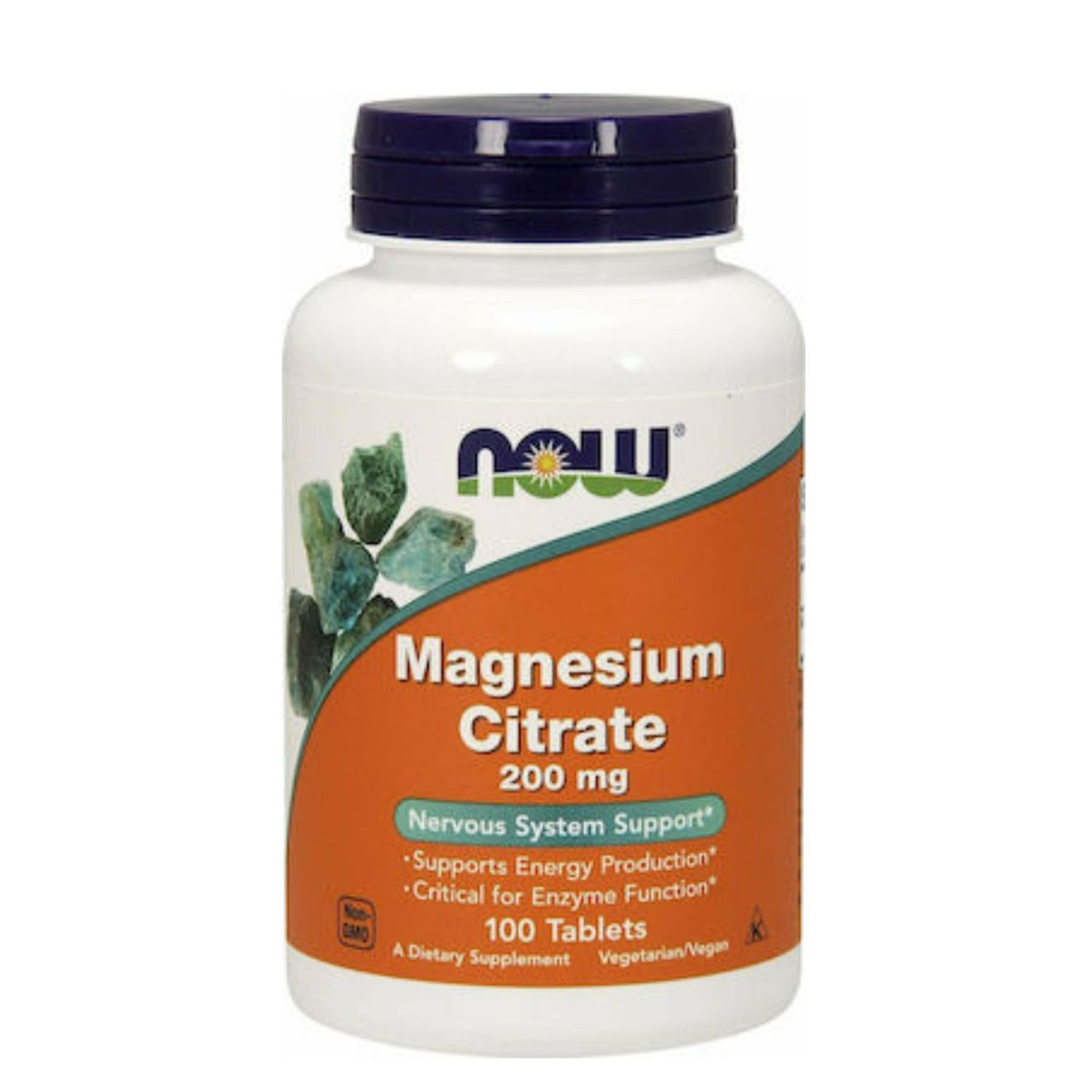 magnesium supplement 200mg 100 tablets by now foods