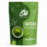 Ole Chinese Ceremonial Matcha 100g front packaging on white background