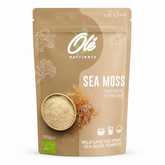 Ole Raw Wildcrafted Sea Moss Powder 100g front packaging on white background