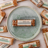 Orange Cardamom Seed Energy Bar by Be Good Today 1 piece, bar with wholegrain oats, seeds, dates, orange peel and cardamom