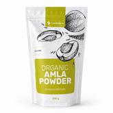 Organic Amla Powder by FutuNatura 200 g made from certified organic Indian gooseberry | عبوة مسحوق أملا العضوي من فيوتو ناتورا ٢٠٠ جرام المصنوع من عنب الثعلب الهندي العضوي المعتمد