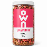 OWN Cranberry Cashew Granola 350g front packaging on white background