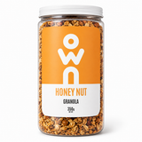 OWN Honey Nut Granola 350g front packaging on white background
