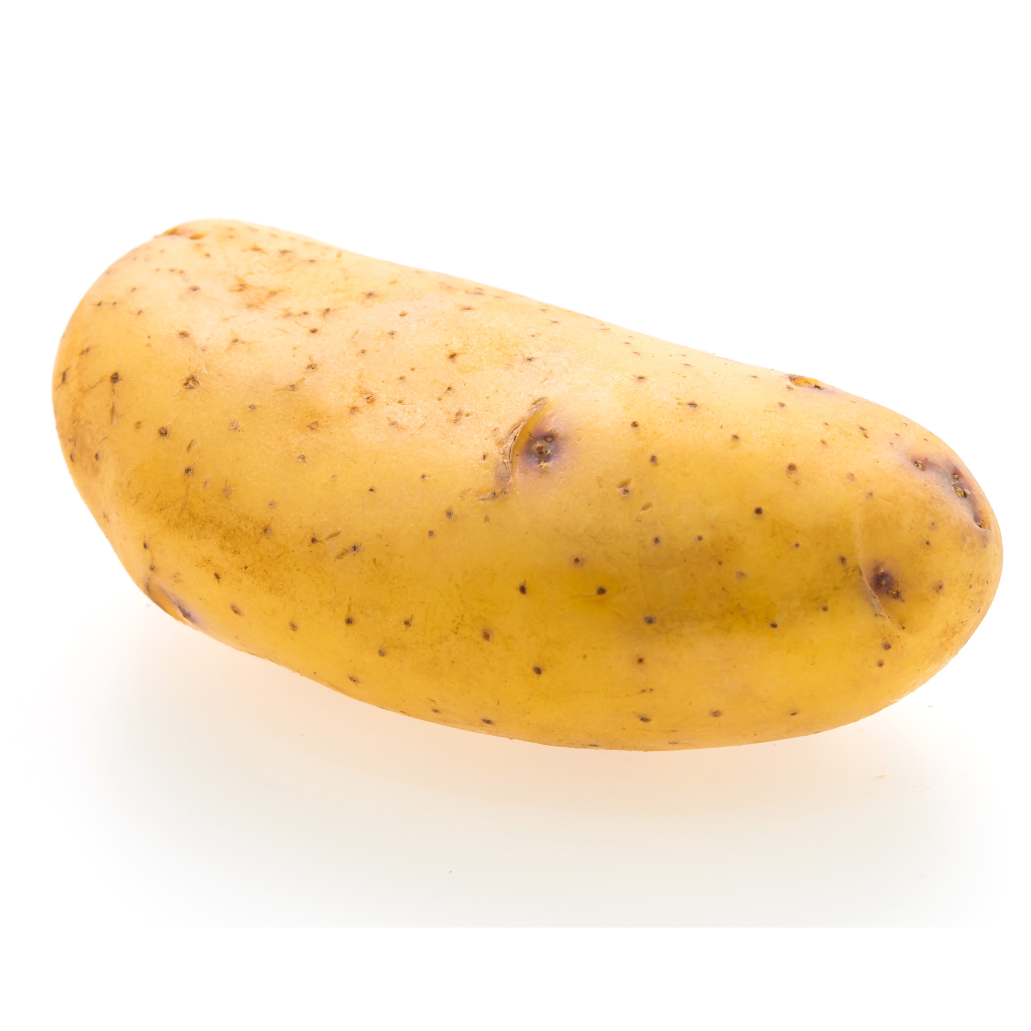 A bag of fresh Pico Frying Potatoes from Egypt, perfect for making crispy homemade fries.