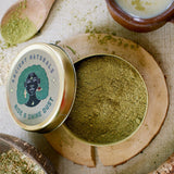 Rise and Shine Dust by Ancient Naturals - Energizing Adaptogen Blend for Morning Vitality and Focus opened pack