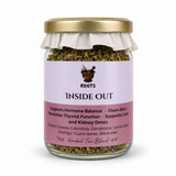 Roots Within Inside Out Herbal Tea Blend front packaging on white background