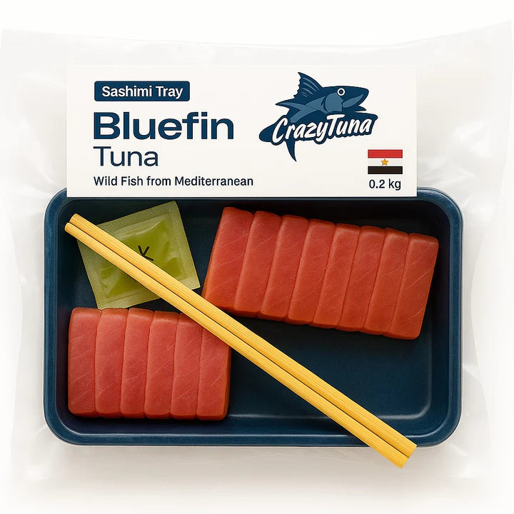 Sashimi Bluefin Tuna – Premium Sushi-Grade Tuna Loin For Raw Consumption.