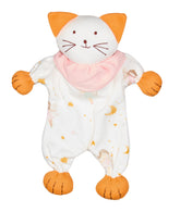 Under the Nile Kitty Dreamland Girls organic cotton soft lovey with magical prints