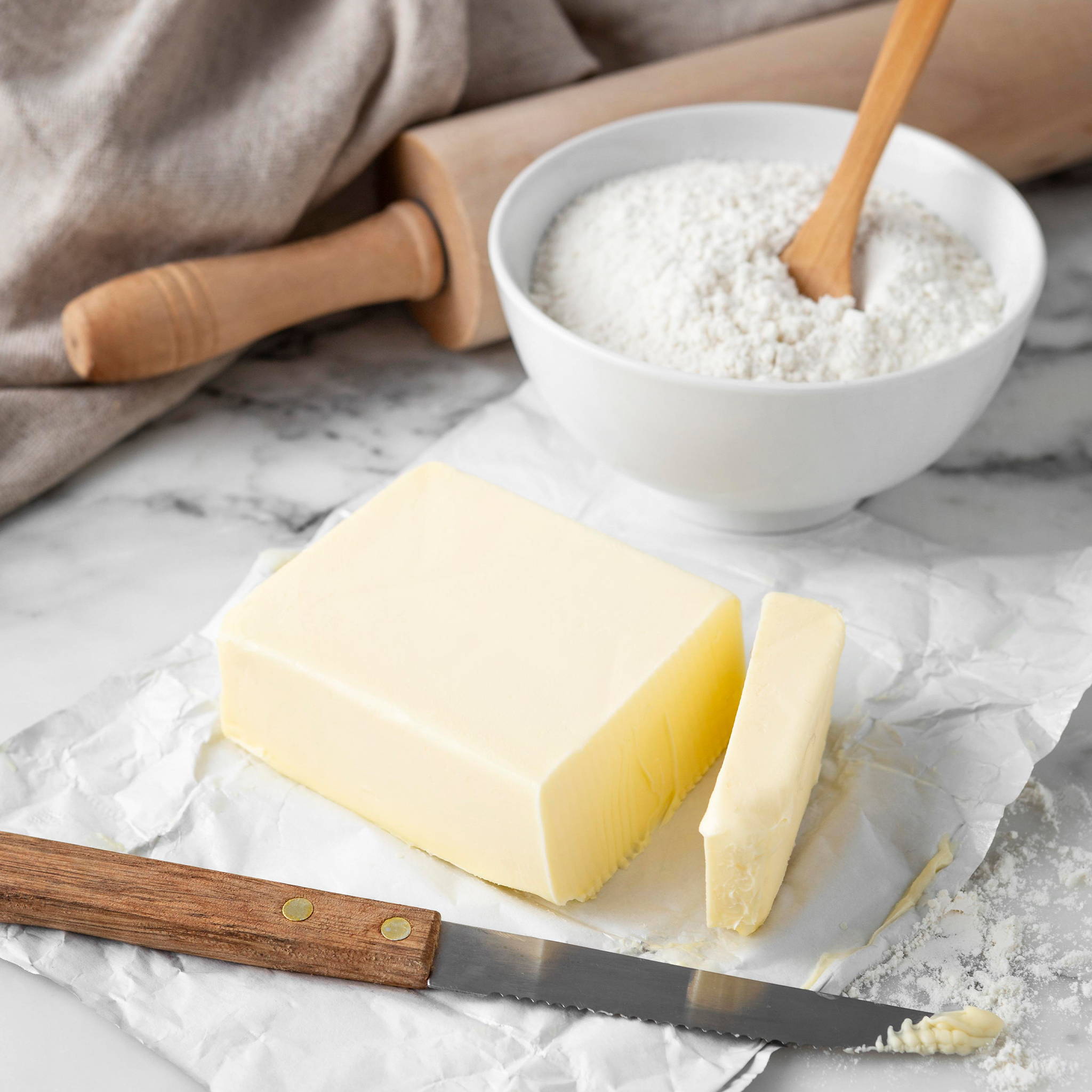 Burro Butter by Yassooo 1kg rich creamy baladi butter for cooking and baking