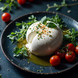Mozzarella Provola by Yassooo 1kg semi-firm lightly smoked cheese for pizzas and baked dishes
