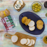 Scamorza Cheese by Yassooo 1kg semi-soft cheese available in normal and smoked varieties