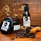 Black Lotus Anti-Cellulite Oil & Coffee Scrub Duo – Made in Egypt