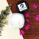 Black Lotus Body Cream for deep, non-greasy hydration and silky-soft skin. Produced in Egypt.