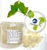 Black Lotus Deep Cleansing Scalp Scrub in a jar, for exfoliating and refreshing the scalp. Produced in Egypt.