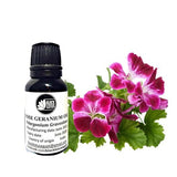 Pure Rose Geranium Essential Oil by Black Lotus – Floral Balancing Aroma Made in Egypt