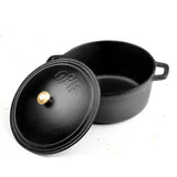 28 CM Round Dutch Oven by GRIF - Durable and Versatile Cooking Tool 3