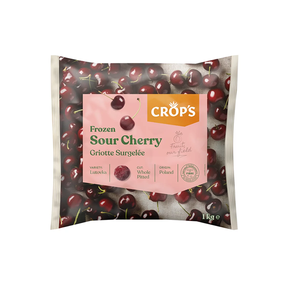 Crop's sour cherries