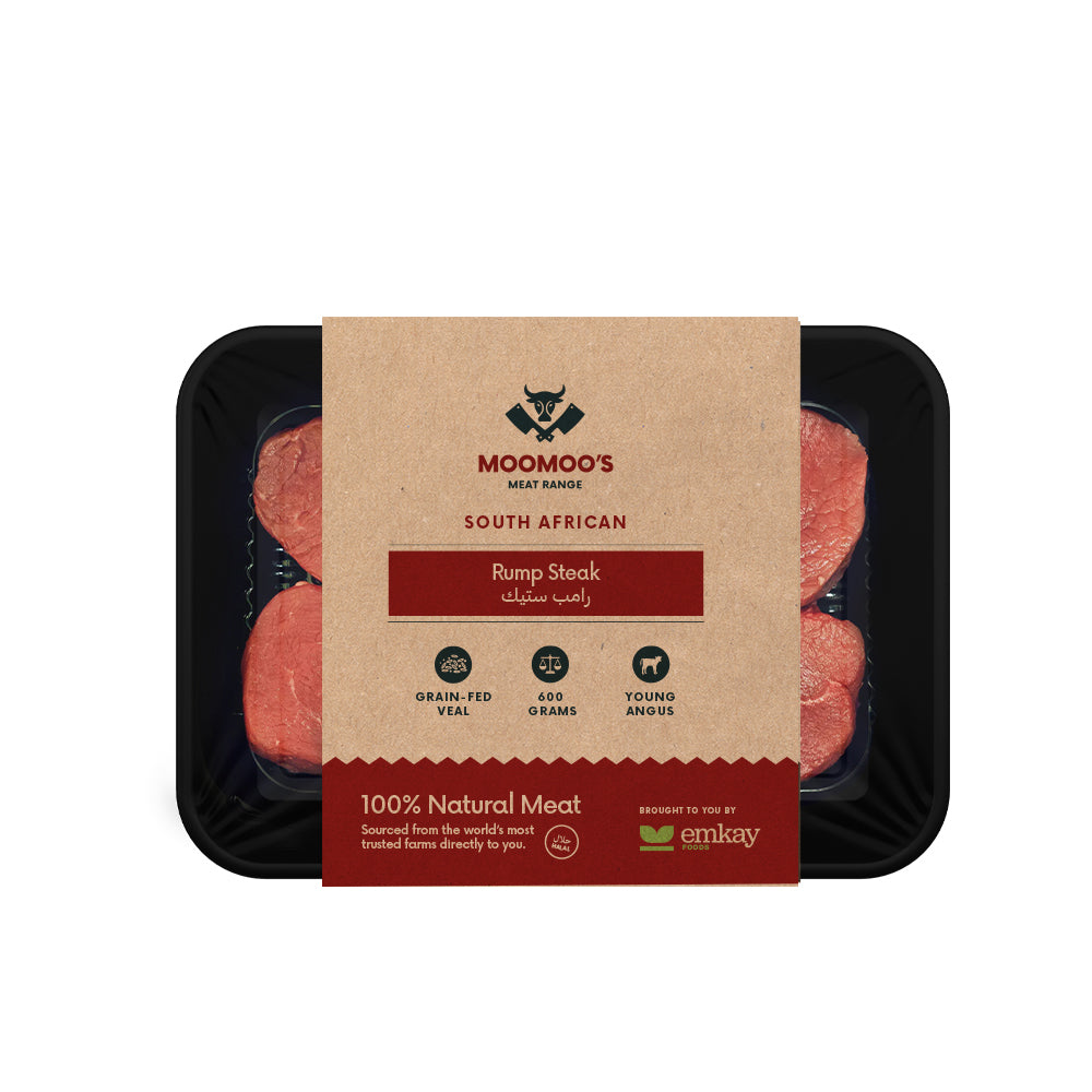 Moomoos SA Rump Steak 600gm