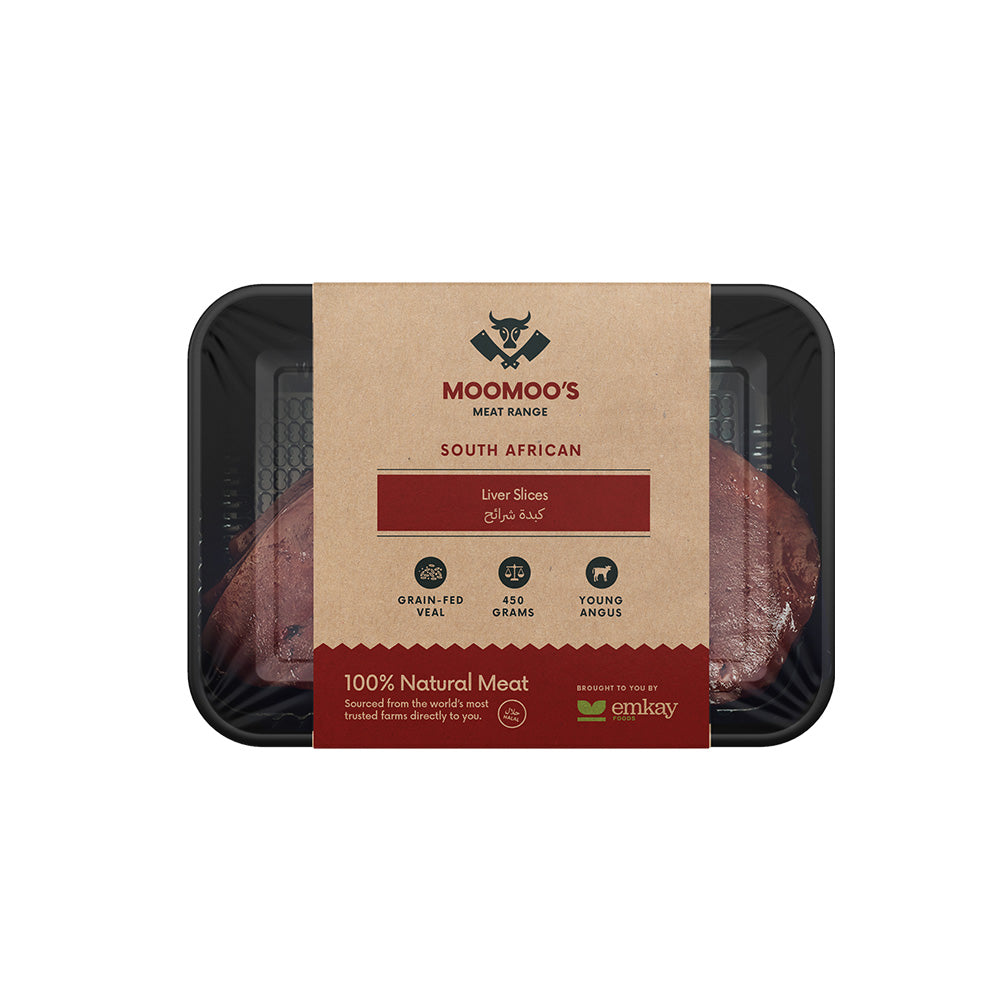 Moomoos SA Veal Liver Slices