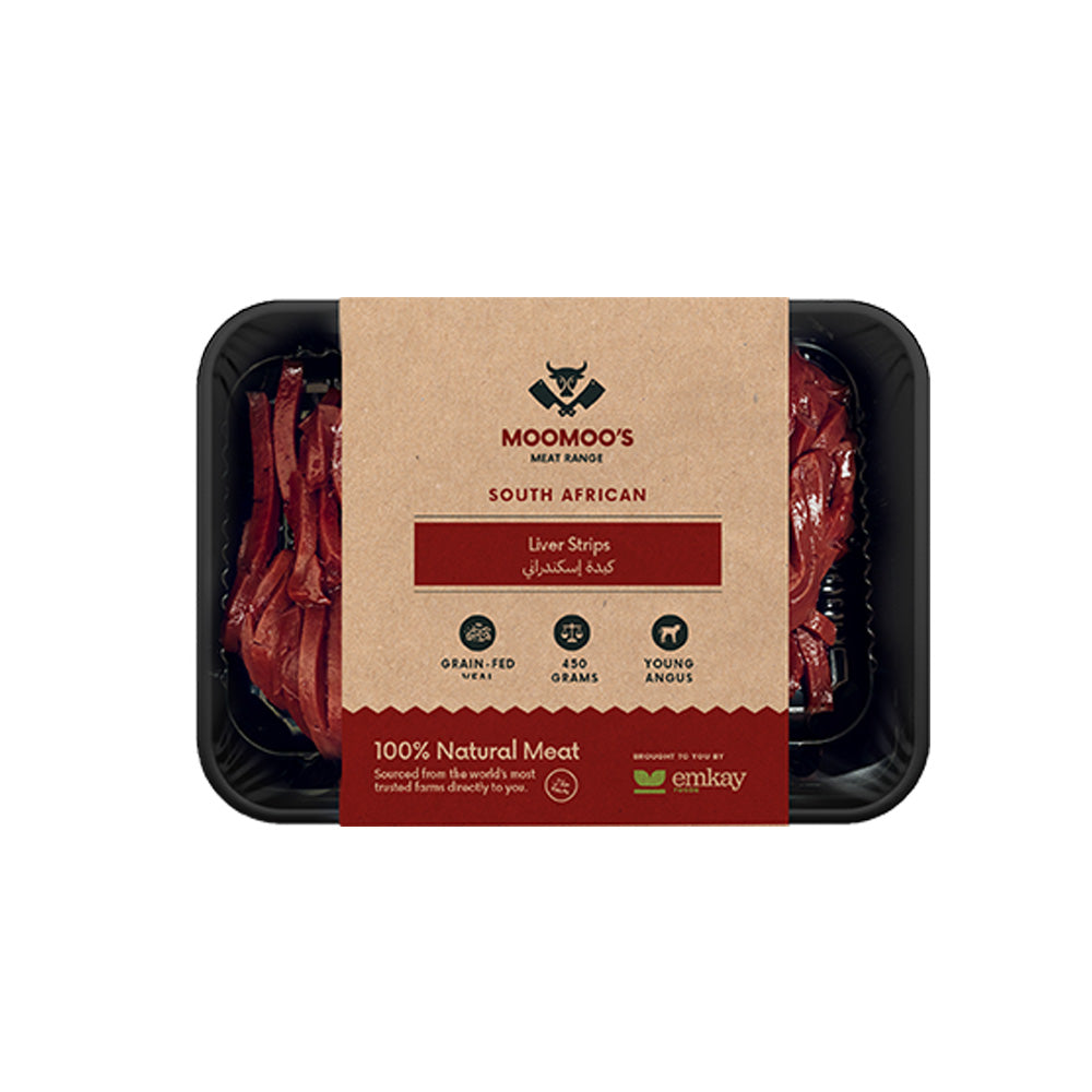 Moomoos SA Veal Liver Strips