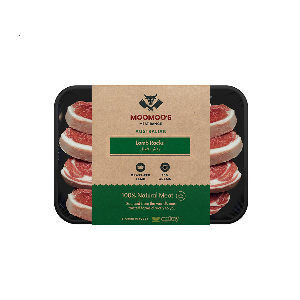 Moomoos Australian Lamb Racks 450 gm
