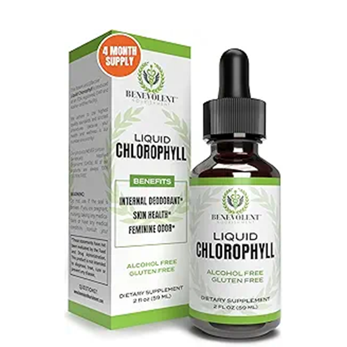 Benevolent Chlorophyll Liquid Drops
