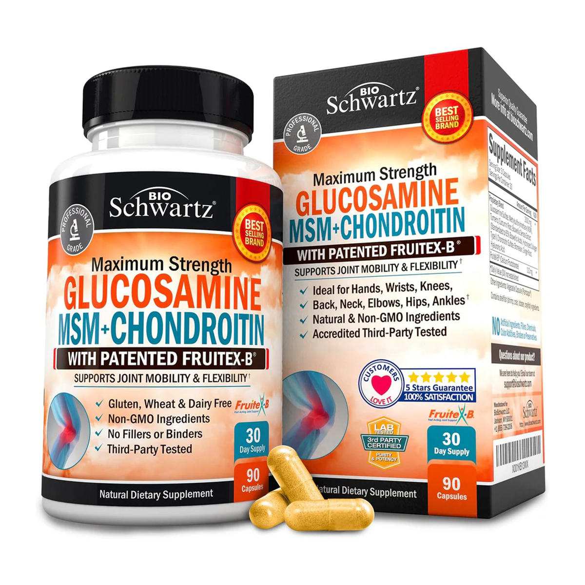 Glucosamine Chondroitin MSM Triple Strength Joint Support