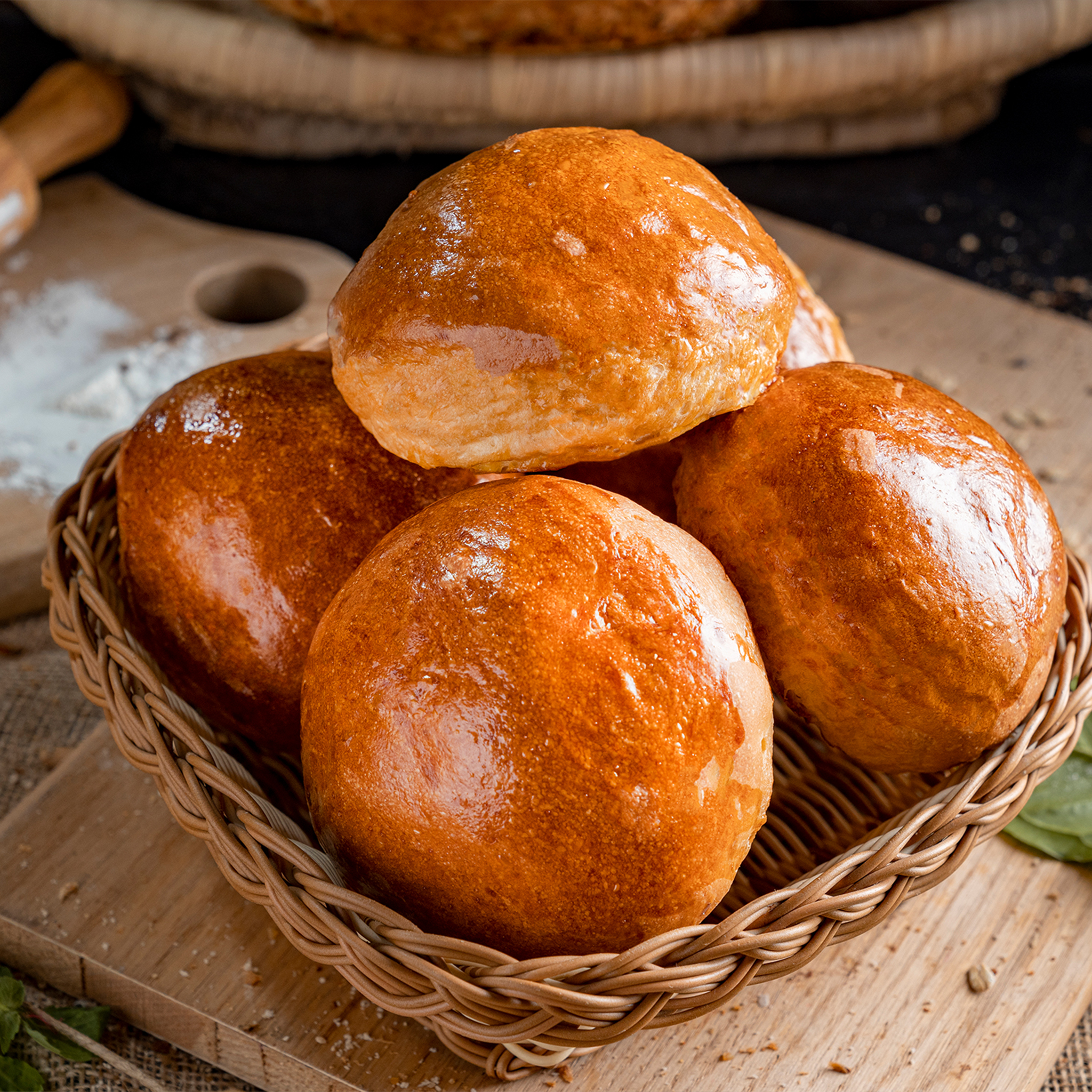 Brioche Burger Bun