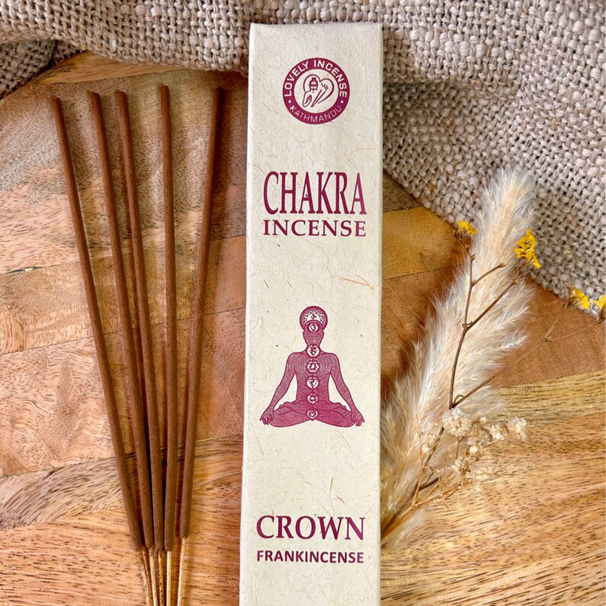 أعواد بخور مصنوعة يدويًا لـ 7 شاكرات