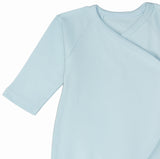 Side Snap Kimono - Pearl Blue