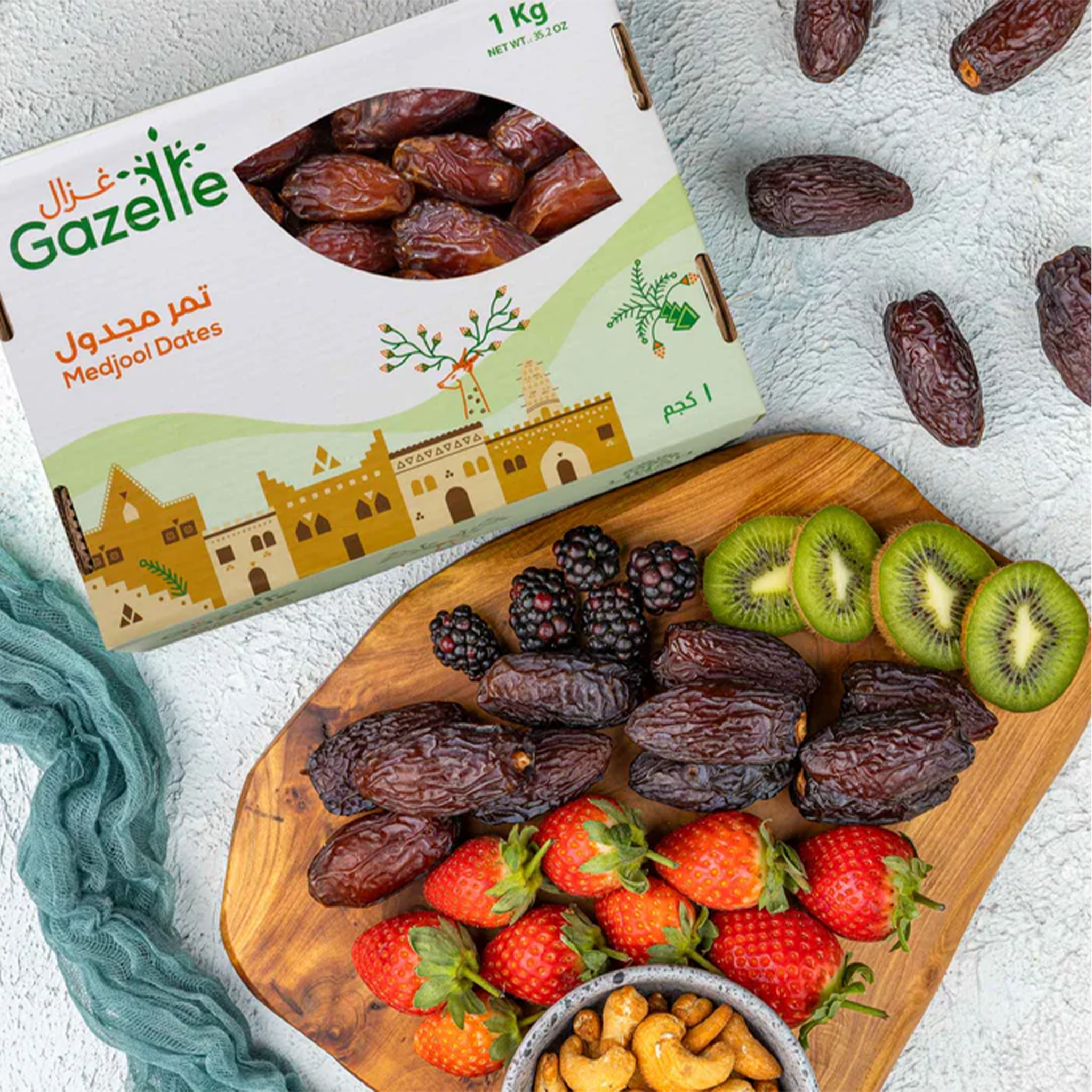 غزال مجدول