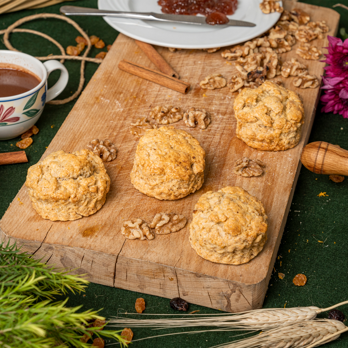 Maple Walnut Scones