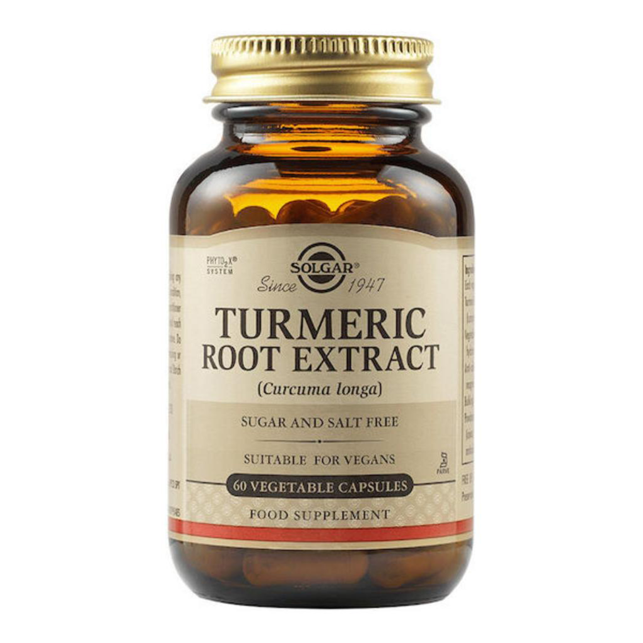 Solgar Standardised Turmeric Root Extract 60 veg. caps (Preorder).