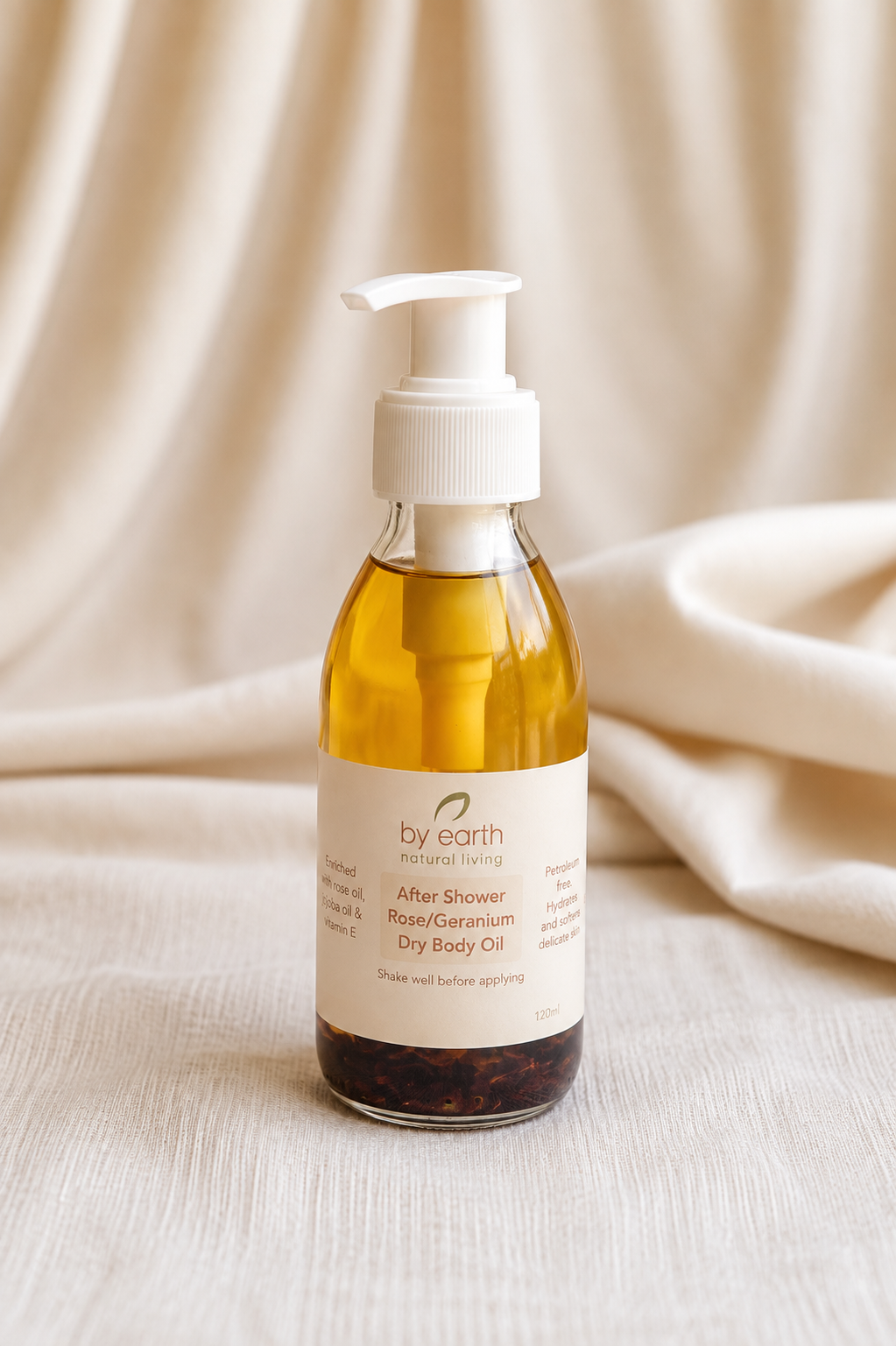 After Shower Rose Geranium Body Oil by Jismi Collection 120 ml