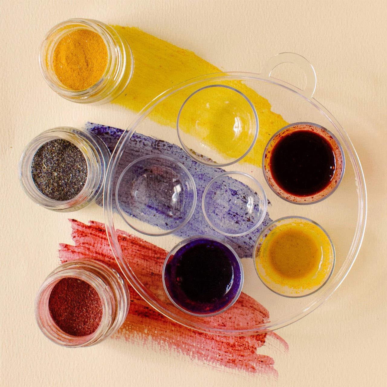 Baby's First Paint Set by Ancient Naturals - Natural, Non-Toxic Paints for Sensory Play and Creativity